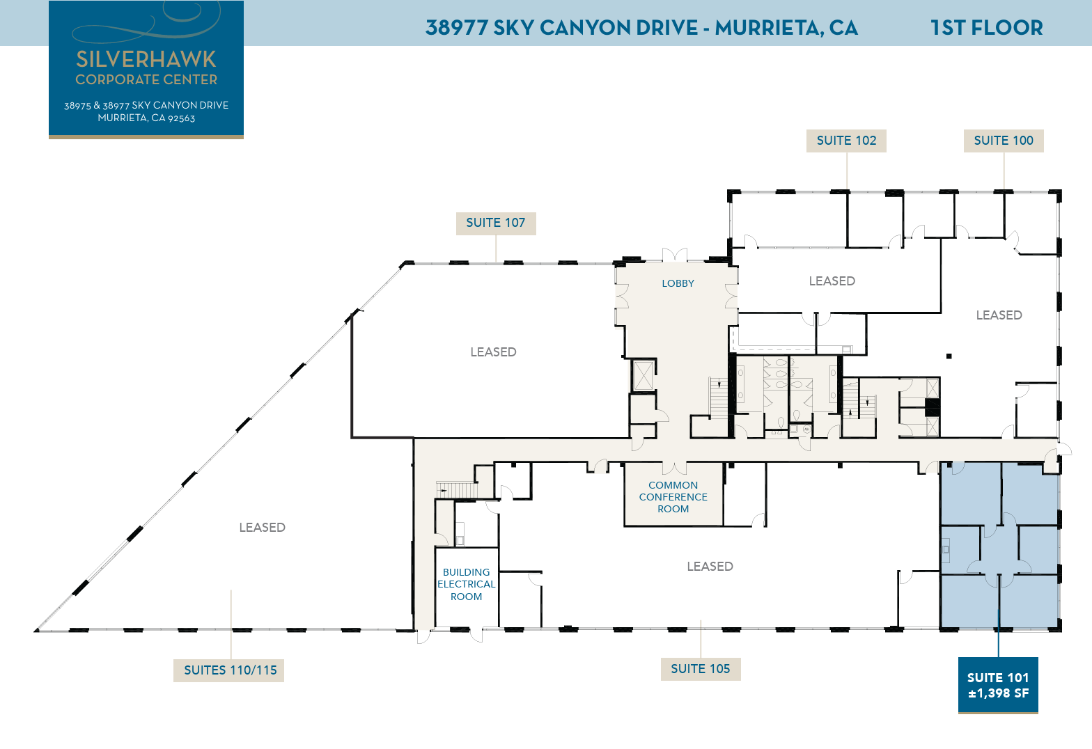 38975 Sky Canyon Dr, Murrieta, CA for lease Floor Plan- Image 1 of 1