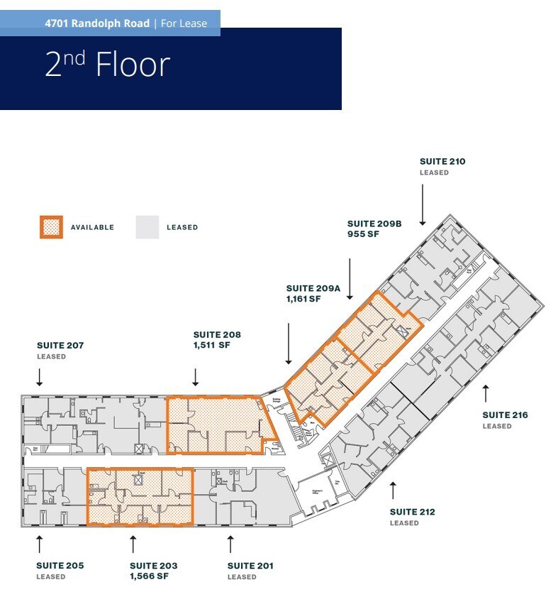 4701 Randolph Rd, Rockville, MD for lease Floor Plan- Image 1 of 8