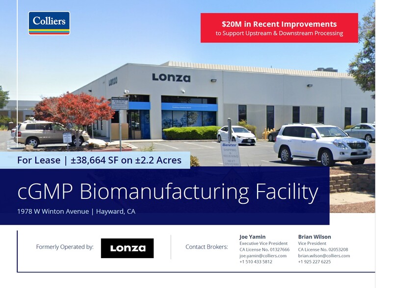 1978 W Winton Ave, Hayward, CA for lease - Building Photo - Image 1 of 4