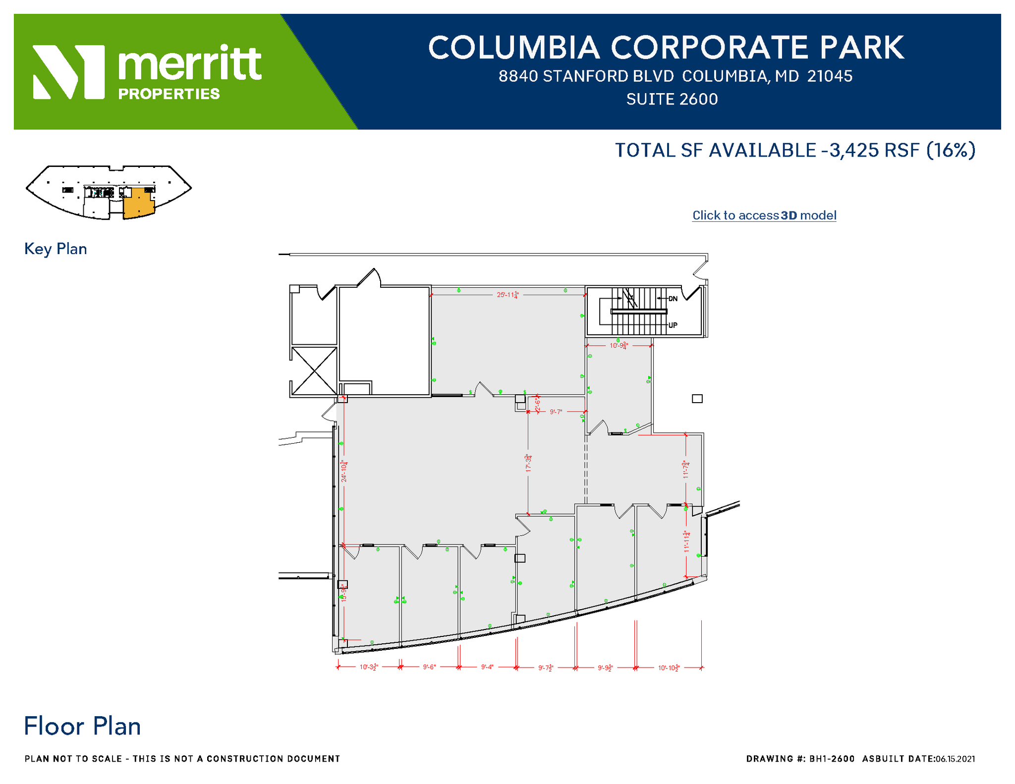 8830 Stanford Blvd, Columbia, MD for lease Floor Plan- Image 1 of 1