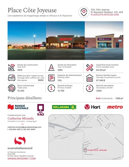 333 Côte Joyeuse, St-Raymond, QC for lease - Building Photo - Image 2 of 3