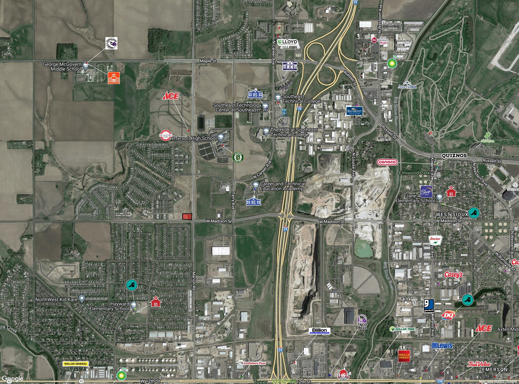 1015 N Marion Rd, Sioux Falls, SD 57101 Madison & Marion Land