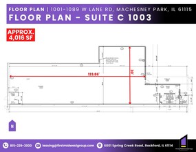 1001-1089 W Lane Rd, Machesney Park, IL for lease Building Photo- Image 1 of 1