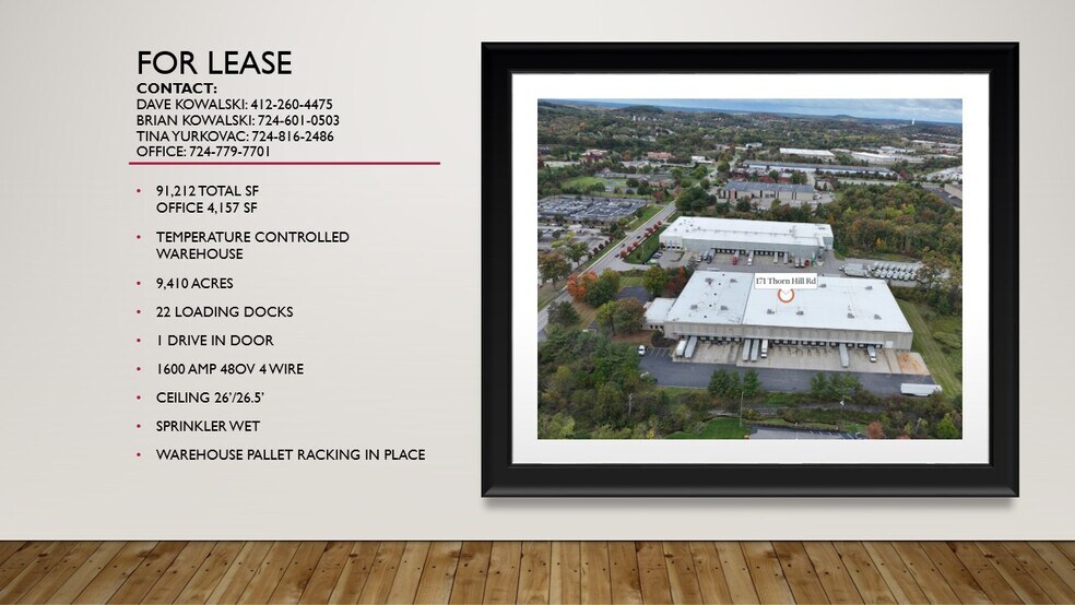 171 Thorn Hill Rd, Warrendale, PA for sale - Building Photo - Image 1 of 1