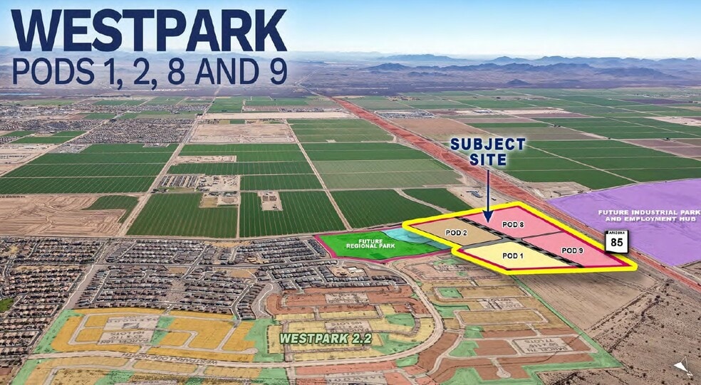 Westpark PODs 1, 2, 8 and 9, Buckeye, AZ for sale - Primary Photo - Image 1 of 5
