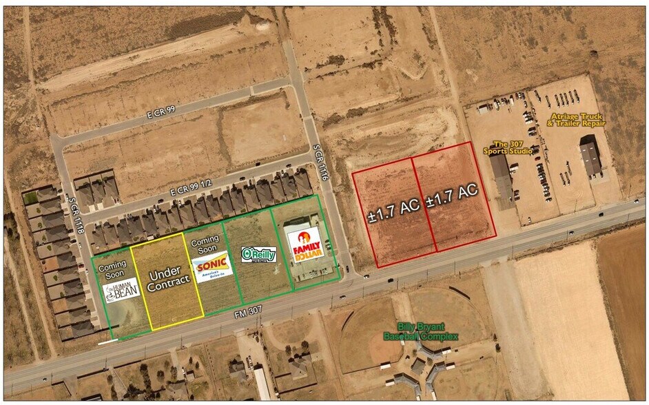 TBD FM 307, Midland, TX for sale - Aerial - Image 1 of 2