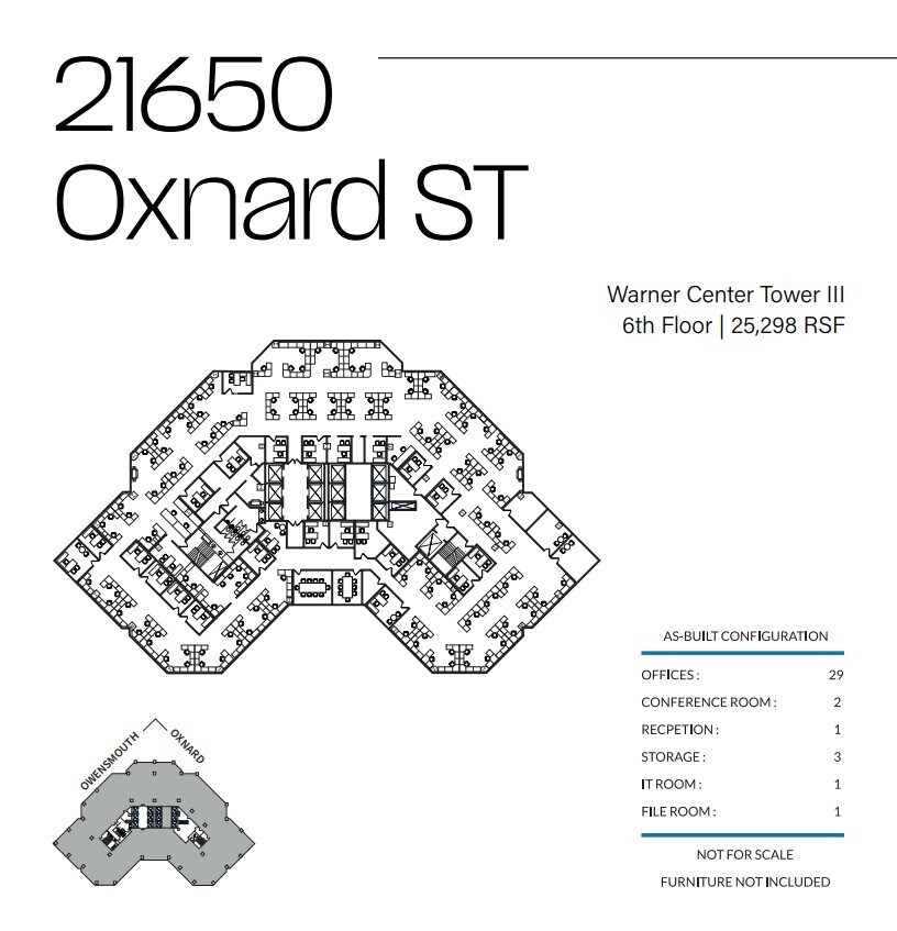 21600 Oxnard St, Woodland Hills, CA for lease Floor Plan- Image 1 of 1