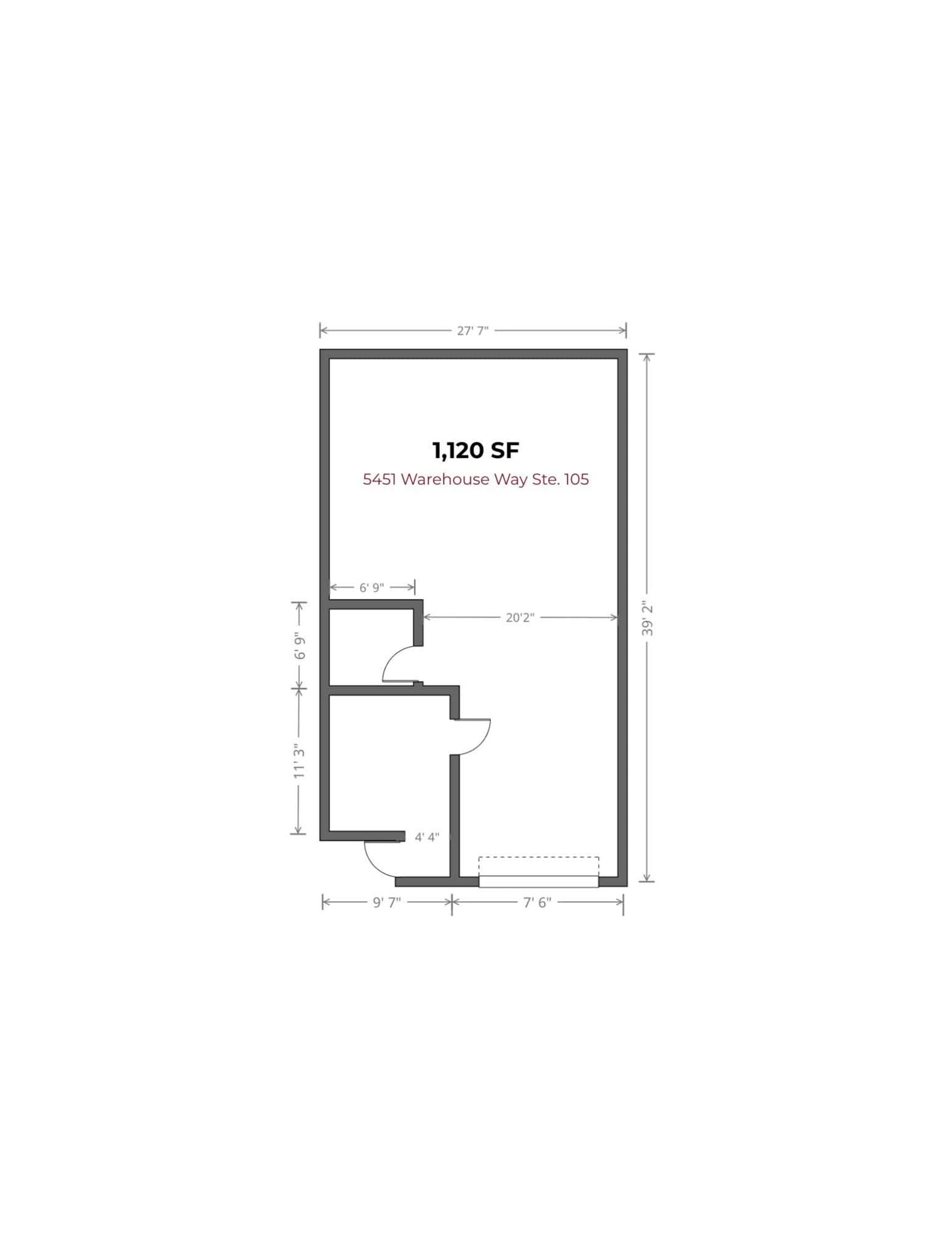 5401 Warehouse Way, Sacramento, CA for lease Site Plan- Image 1 of 1