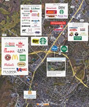 375 Greenbrier Dr, Charlottesville, VA - AERIAL map view