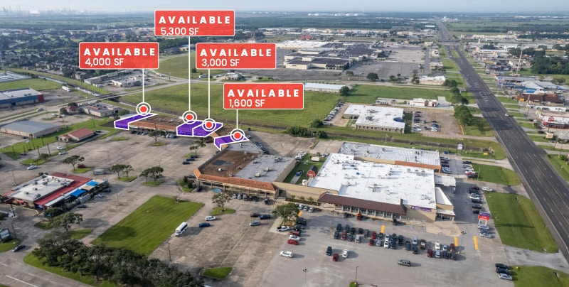 8607-8801 9th Ave, Port Arthur, TX for lease - Building Photo - Image 1 of 9