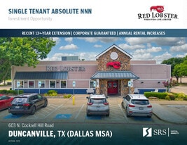 Red Lobster | 13yrs Corp Abs NNN | Annual Inc - Retail Space