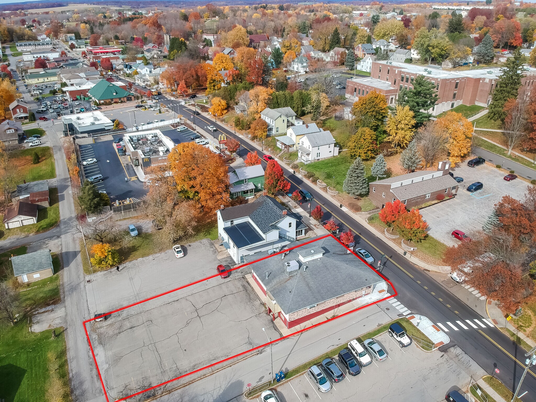 354 S Main St, Slippery Rock, PA for sale Aerial- Image 1 of 1