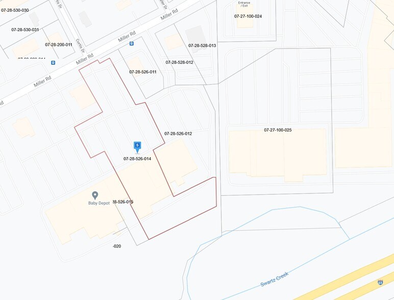 4067-4085 Miller Rd, Flint, MI for sale - Plat Map - Image 1 of 1