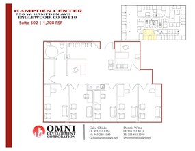 750 W Hampden Ave, Englewood, CO for lease Site Plan- Image 1 of 1