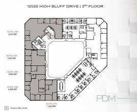 12520 High Bluff Dr, San Diego, CA for lease Floor Plan- Image 1 of 1