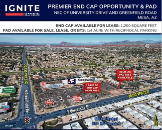 More details for University Dr, Mesa, AZ - Land for Lease