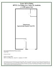 4075 E La Palma Ave, Anaheim, CA for lease Site Plan- Image 1 of 1