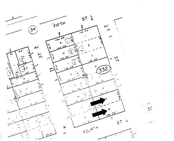 1219-1221 4th St, Davis, CA for lease - Plat Map - Image 2 of 4