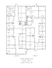 5100 Reagan Dr, Charlotte, NC for lease Site Plan- Image 2 of 2