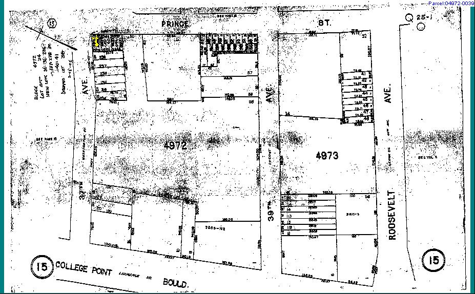 37-02 Prince St, Flushing, NY for sale - Plat Map - Image 1 of 1