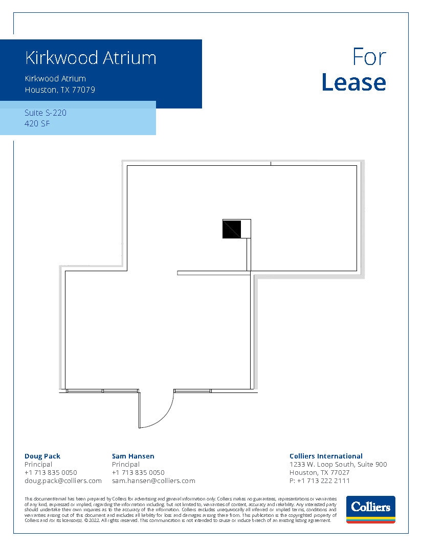 11777 Katy Fwy, Houston, TX for lease Floor Plan- Image 1 of 1