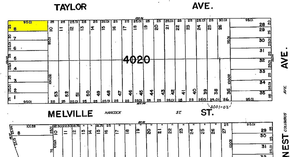 1755 Taylor Ave, Bronx, NY for sale - Plat Map - Image 3 of 6