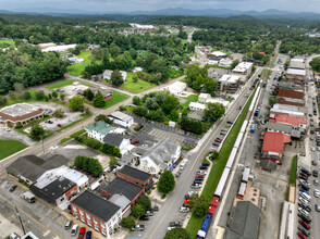 187 Depot St, Blue Ridge, GA - aerial  map view