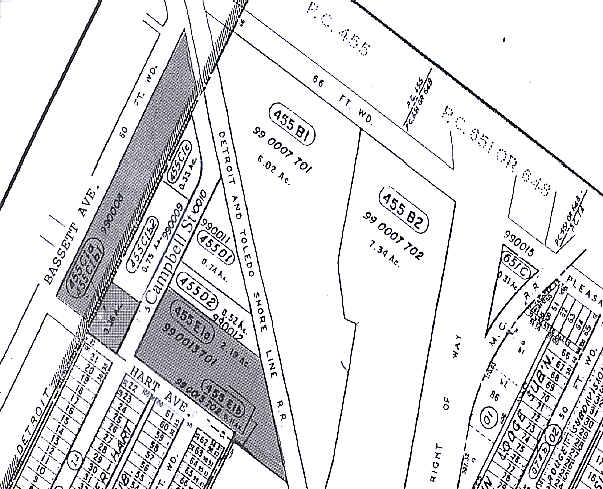 195 W Campbell St, River Rouge, MI for sale - Plat Map - Image 2 of 2