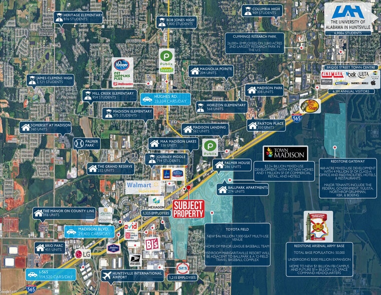 Hughes Rd & Madison Blvd, Madison, AL for sale - Building Photo - Image 2 of 4