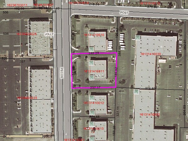 6316-6360 S Pecos Rd, Las Vegas, NV for lease Aerial- Image 1 of 2