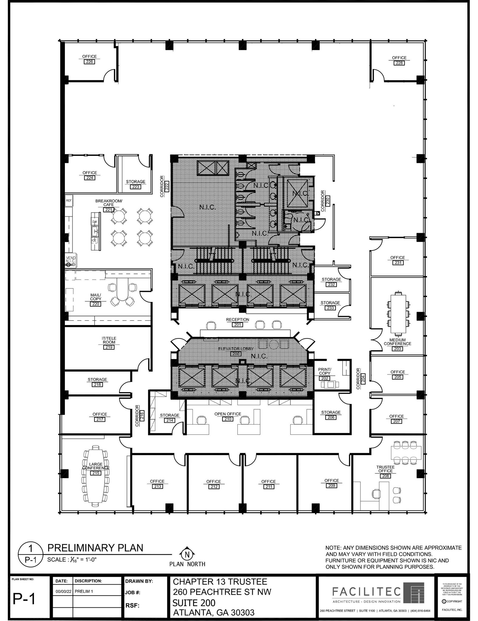 260-270 Peachtree St NW, Atlanta, GA for lease Floor Plan- Image 1 of 1