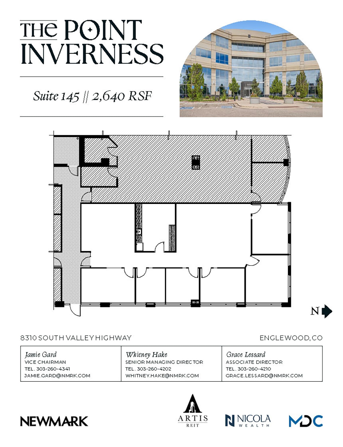 8310 S Valley Hwy, Englewood, CO for lease Floor Plan- Image 1 of 2
