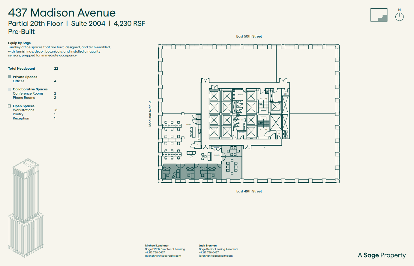 437 Madison Ave, New York, NY for lease Floor Plan- Image 1 of 1