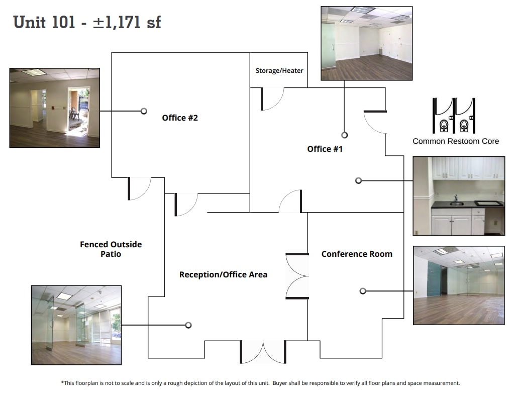 97 E Saint James St, San Jose, CA 95112 - Unit 101 -  - Floor Plan - Image 1 of 1