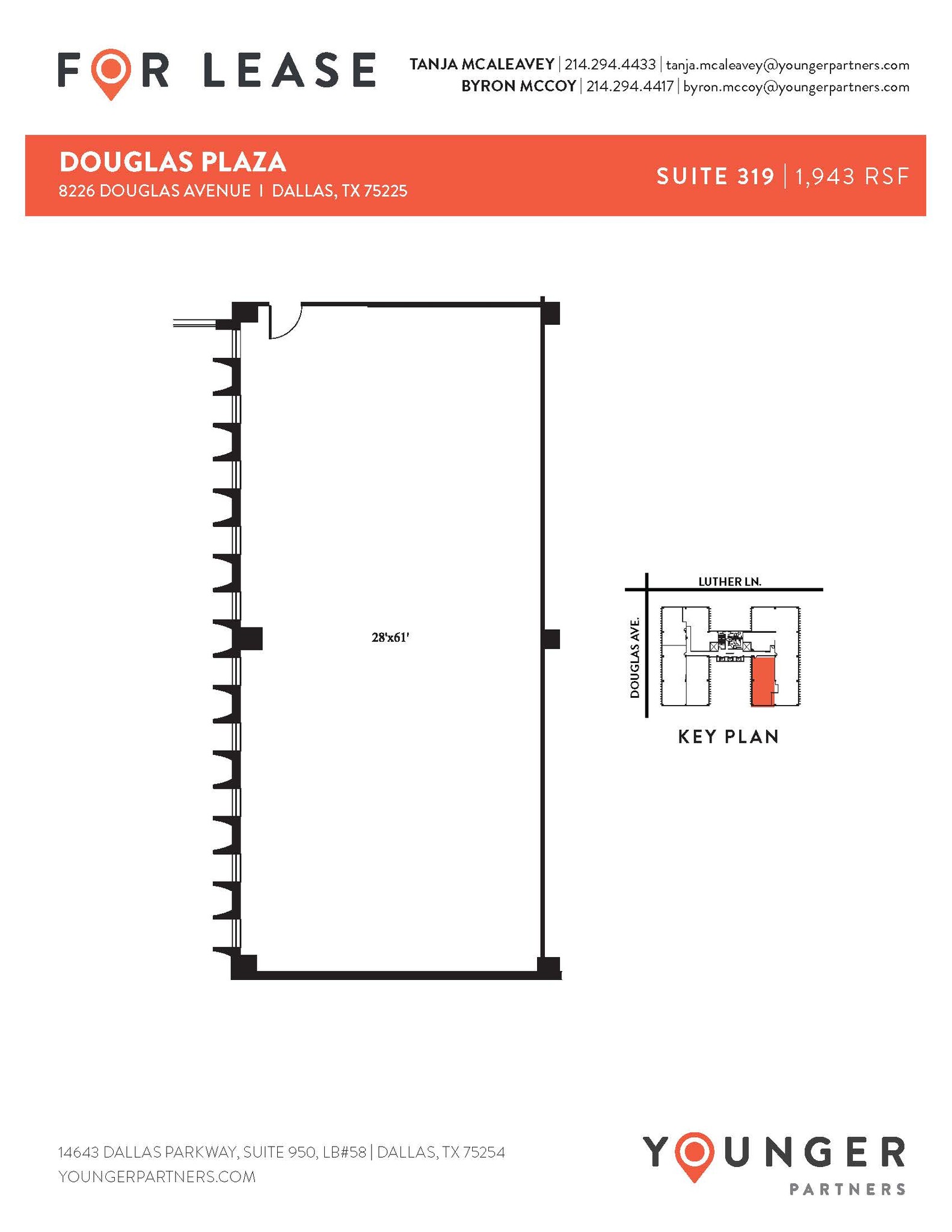 8226 Douglas Ave, Dallas, TX for lease Floor Plan- Image 1 of 1