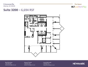 6 Concourse Pky NE, Atlanta, GA for lease Floor Plan- Image 1 of 1