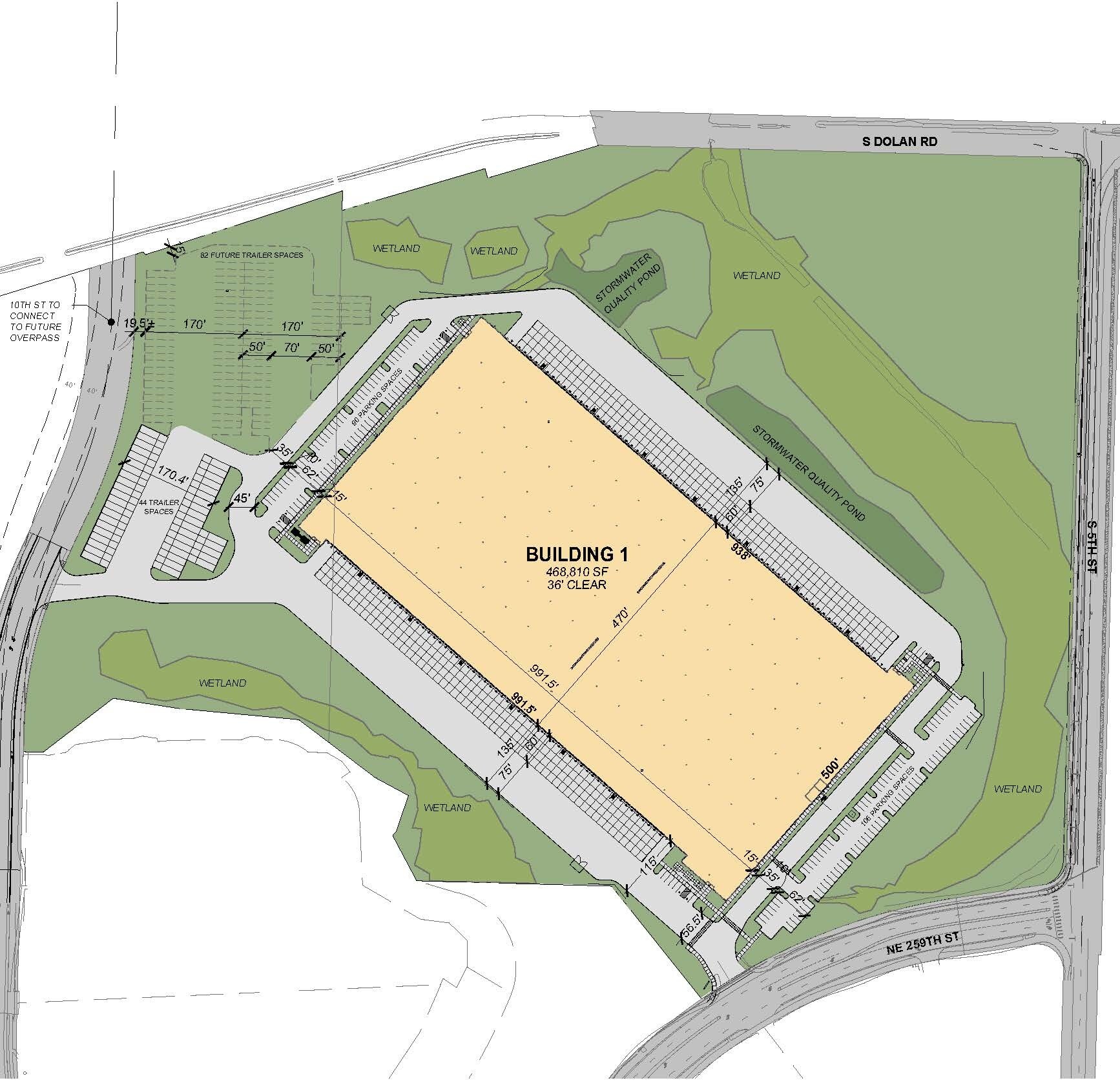 S Union Ridge, Ridgefield, WA for sale Site Plan- Image 1 of 1