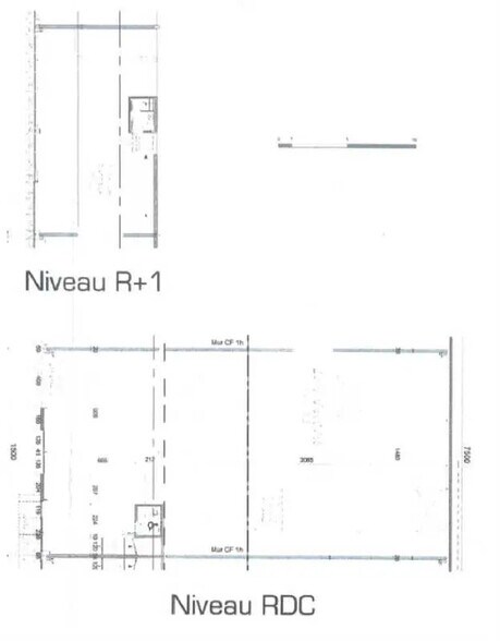Flex in Montévrain for lease - Floor Plan - Image 2 of 2