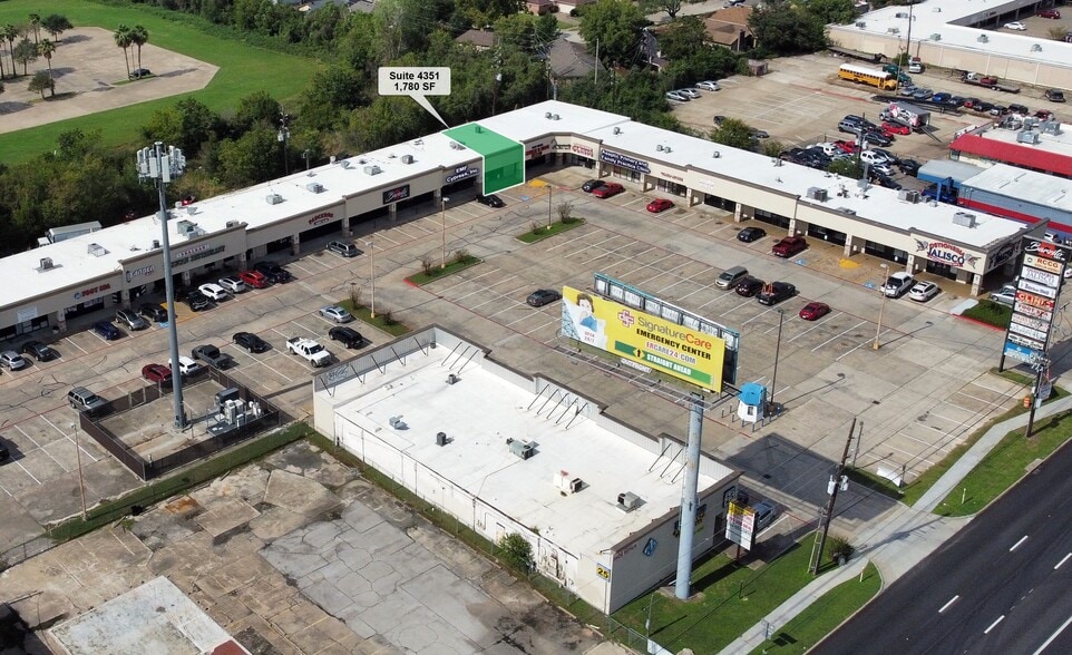 4303-4375 Highway 6 N, Houston, TX for lease - Aerial - Image 2 of 4