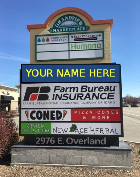 2976 E Overland Rd, Meridian, ID for lease - Building Photo - Image 3 of 4