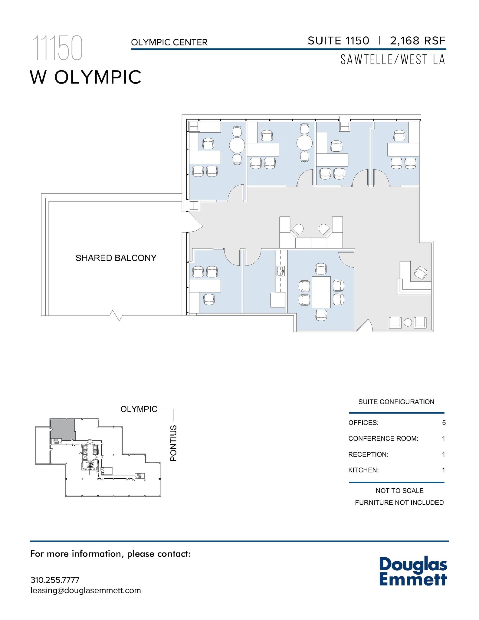 11150 W Olympic Blvd, Los Angeles, CA for lease Floor Plan- Image 1 of 1