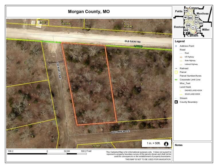 Lot 76 Indian Rock Estate, Gravois Mills, MO for sale - Site Plan - Image 1 of 1