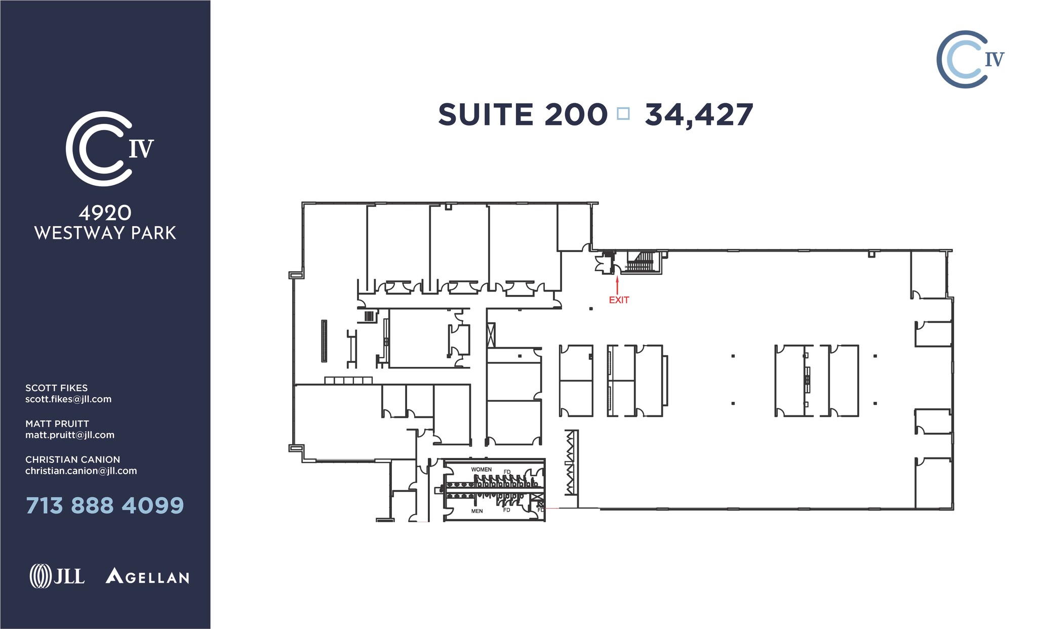 4920 Westway Park Blvd, Houston, TX for lease Floor Plan- Image 1 of 2