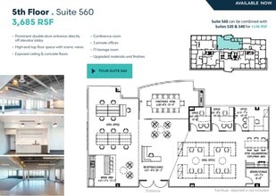 10920 Via Frontera, San Diego, CA for lease Floor Plan- Image 1 of 5