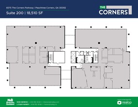 6525 The Corners Pky, Peachtree Corners, GA for lease Site Plan- Image 1 of 1