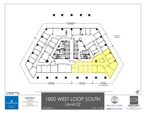 1800 West Loop S, Houston, TX for lease Floor Plan- Image 1 of 1