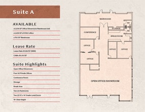 6001 S Decatur Blvd, Las Vegas, NV for lease Floor Plan- Image 1 of 2