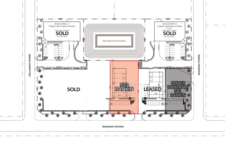 533 Rankin Rd, Houston, TX for lease - Site Plan - Image 3 of 3