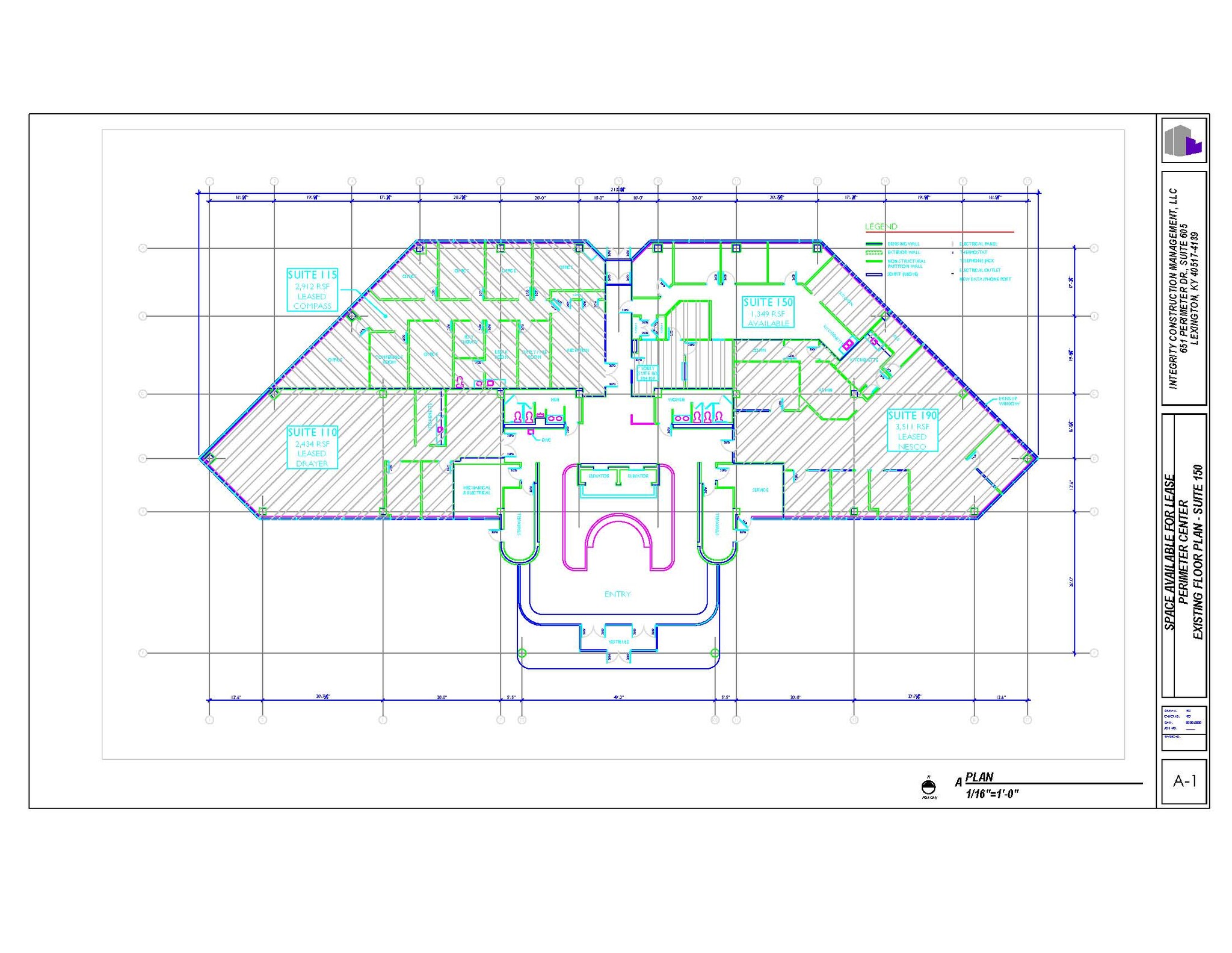 651 Perimeter Dr, Lexington, KY for lease Floor Plan- Image 1 of 2