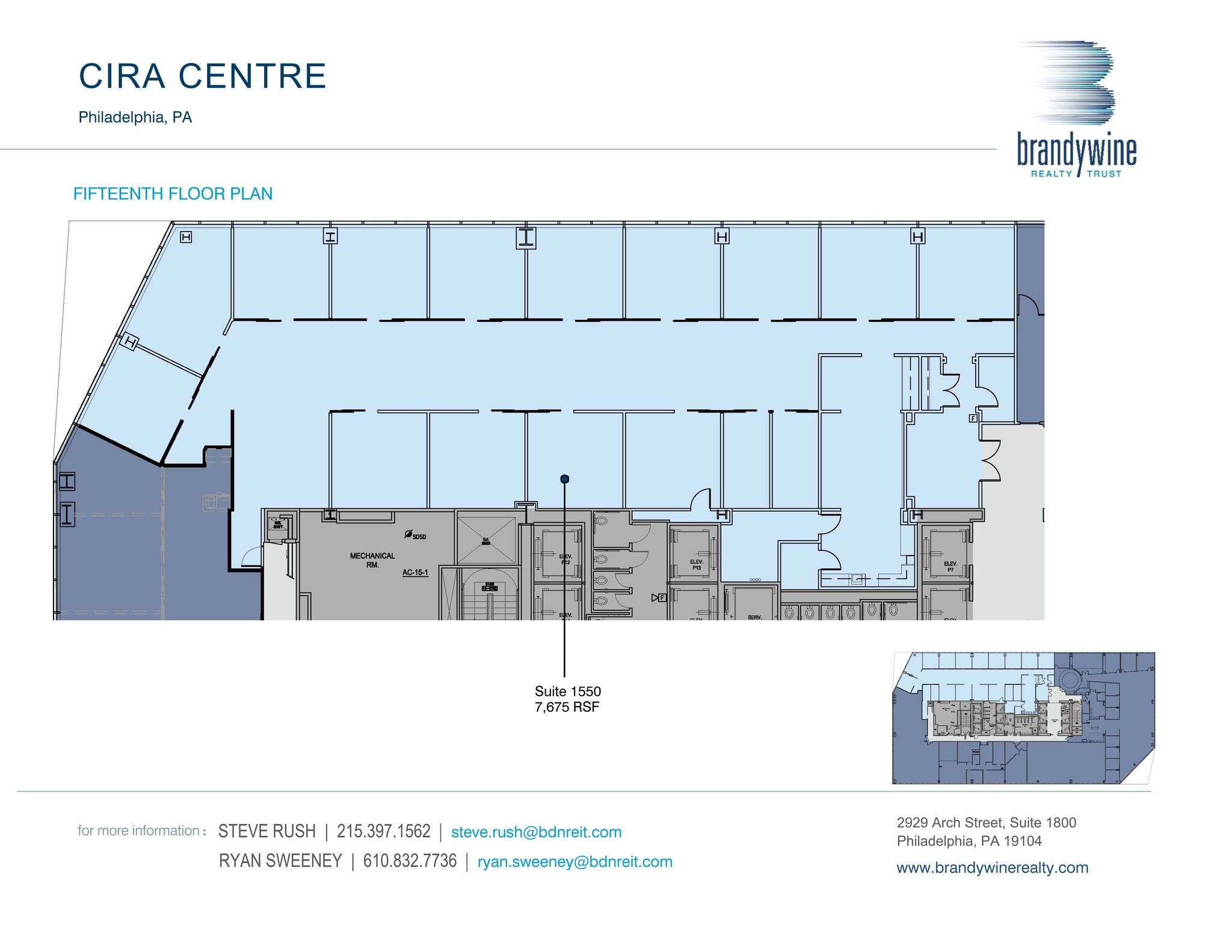 2929 Arch St, Philadelphia, PA for lease Site Plan- Image 1 of 1